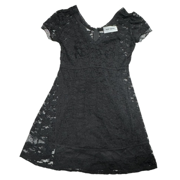 Royal Bones Dresses & Skirts - Royal Bones size large black dress NWT in perfect condition! Lace layer on top.